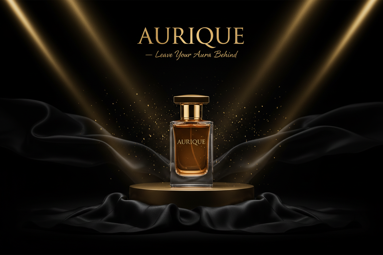 AURIQUE Cinematic Hero Banner
